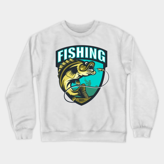 Fishing 2021 Crewneck Sweatshirt by SAE